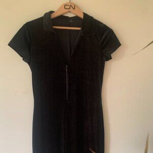 Black Velvet Jumpsuit